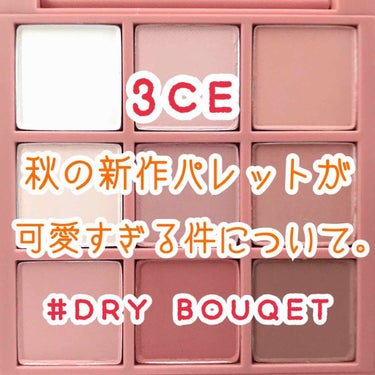 3CE MOOD RECIPE MULTI EYE COLOR PALETTE/3CE/パウダーアイシャドウを使ったクチコミ（1枚目）