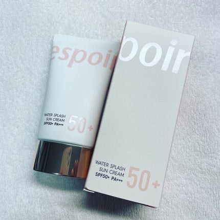 ウォータースプラッシュサンクリーム/espoir/日焼け止め・UVケアを使ったクチコミ(1枚目)