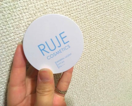 ミネラルフェイスパウダー/RUJE/ルースパウダーを使ったクチコミ(1枚目)