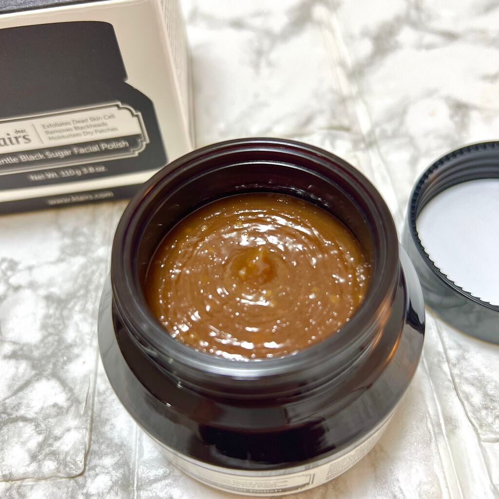 ジェントルブラックシュガーフェイシャルポリッシュ(110g)/Klairs/洗い流すパック・マスクを使ったクチコミ(1枚目)
