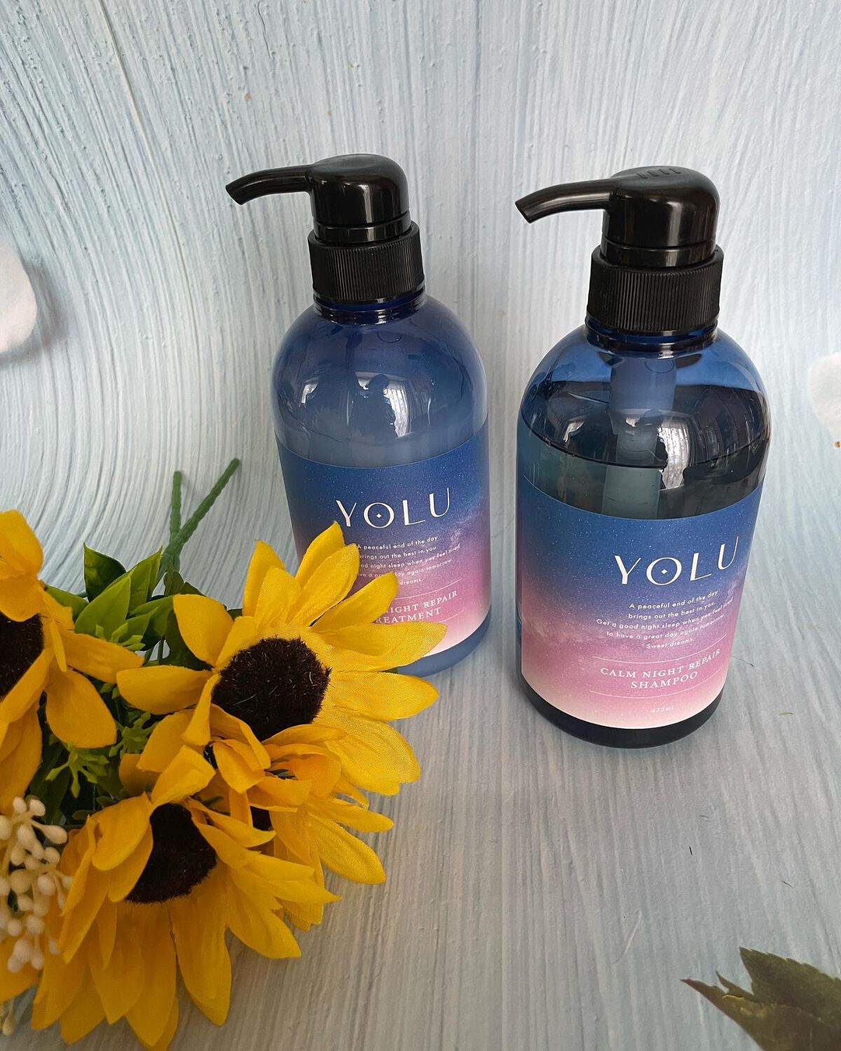 カームナイトリペアシャンプー/トリートメント/YOLU/市販シャンプーを使ったクチコミ(5枚目)