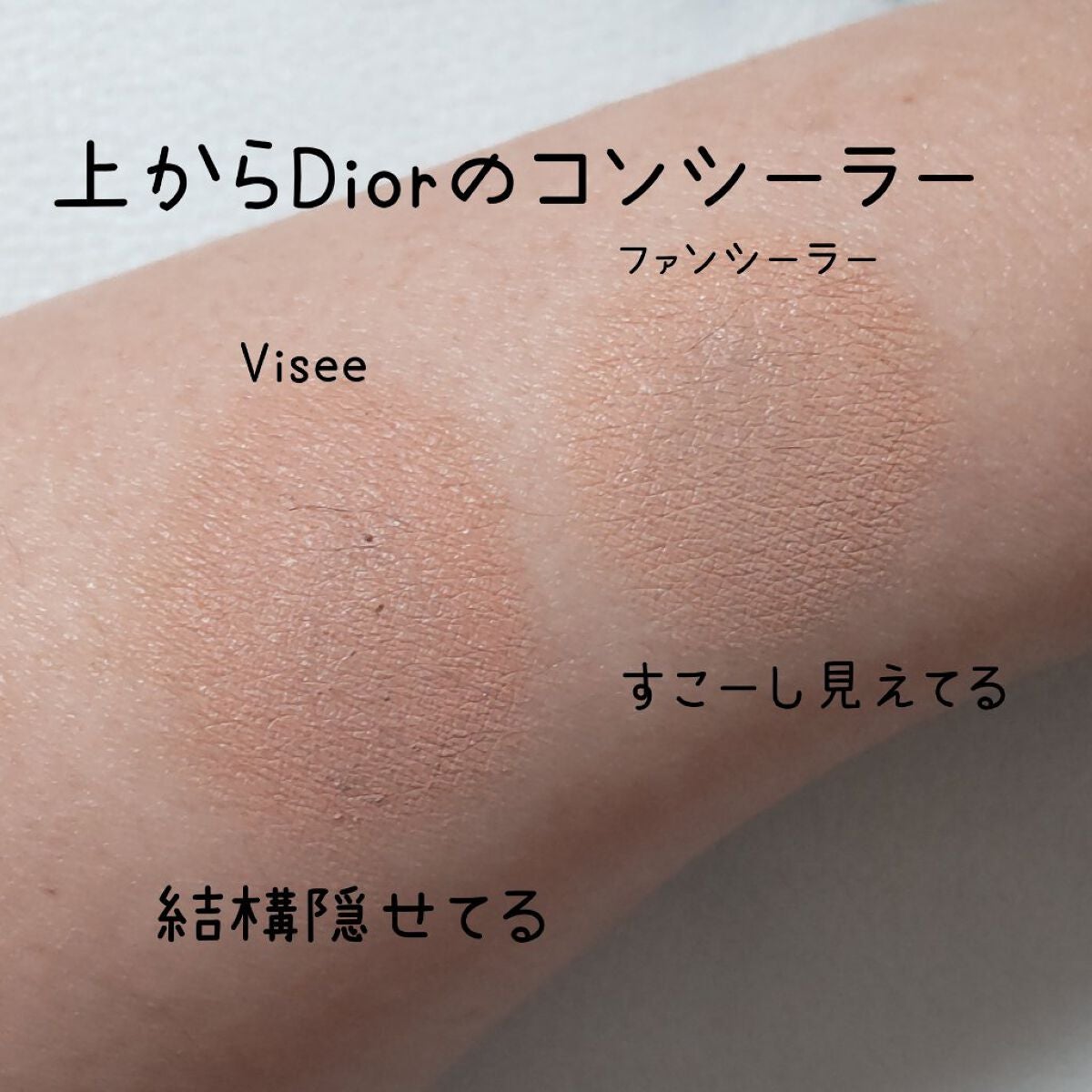 リシェ レッドトリック アイコンシーラー/Visée/パレットコンシーラーを使ったクチコミ(6枚目)