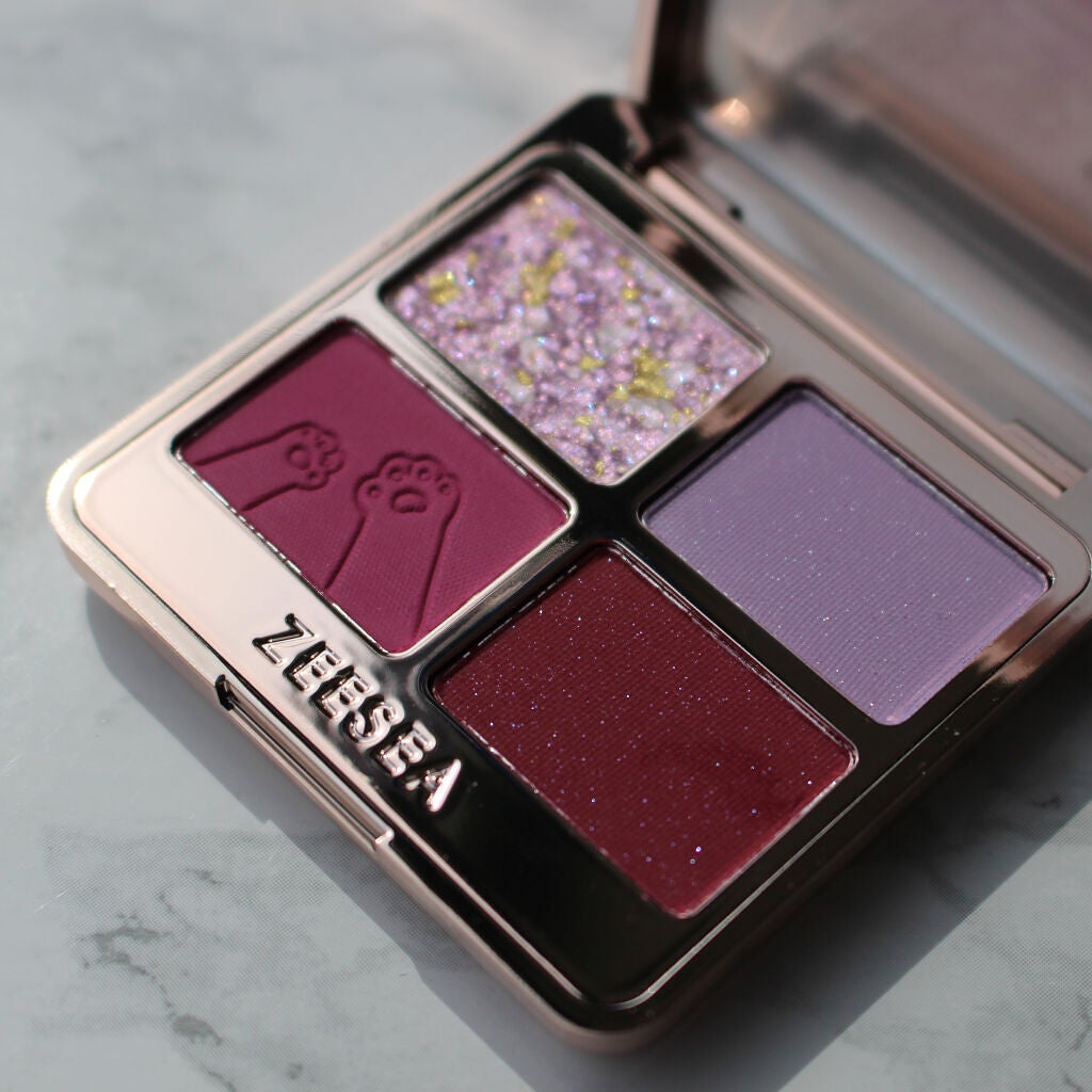 アニマルアイシャドウ(4シェード)/ZEESEA/アイシャドウパレットを使ったクチコミ(10枚目)