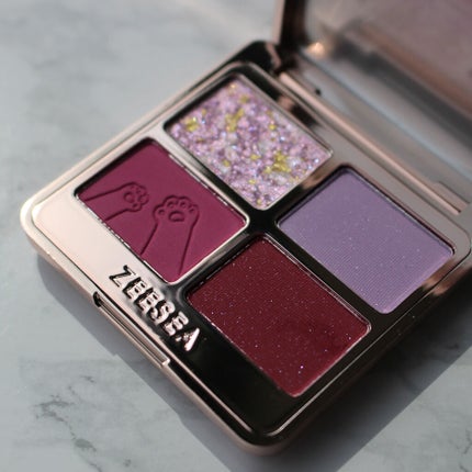 アニマルアイシャドウ(4シェード)/ZEESEA/アイシャドウパレットを使ったクチコミ(10枚目)