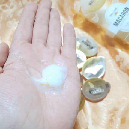 パンテーンマカロン ヘアマスク うるつやリッチ/パンテーン/ヘアマスク・ヘアパックを使ったクチコミ(4枚目)