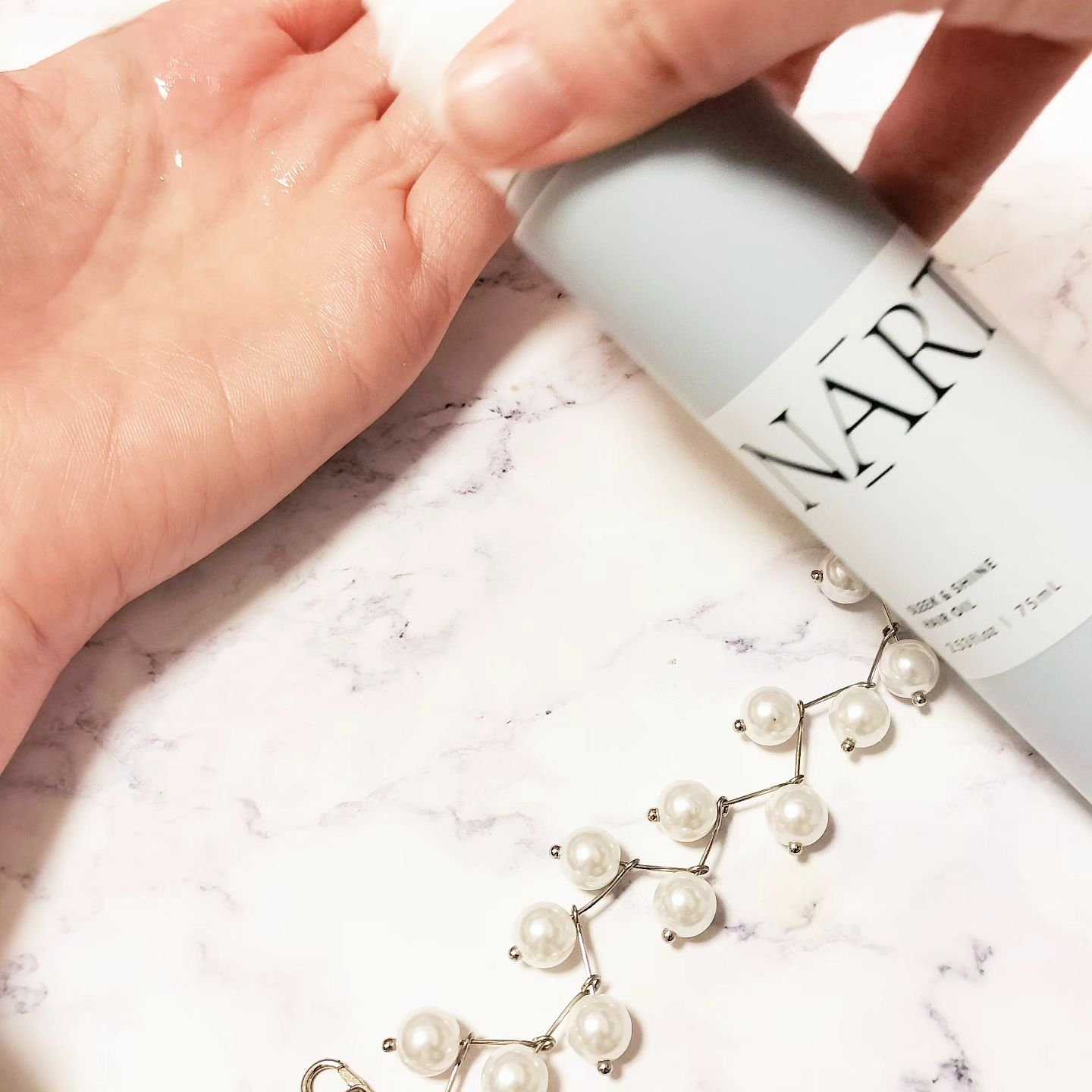 スリーク&シャイン　ヘアオイル/NARTH/ヘアオイルを使ったクチコミ（3枚目）