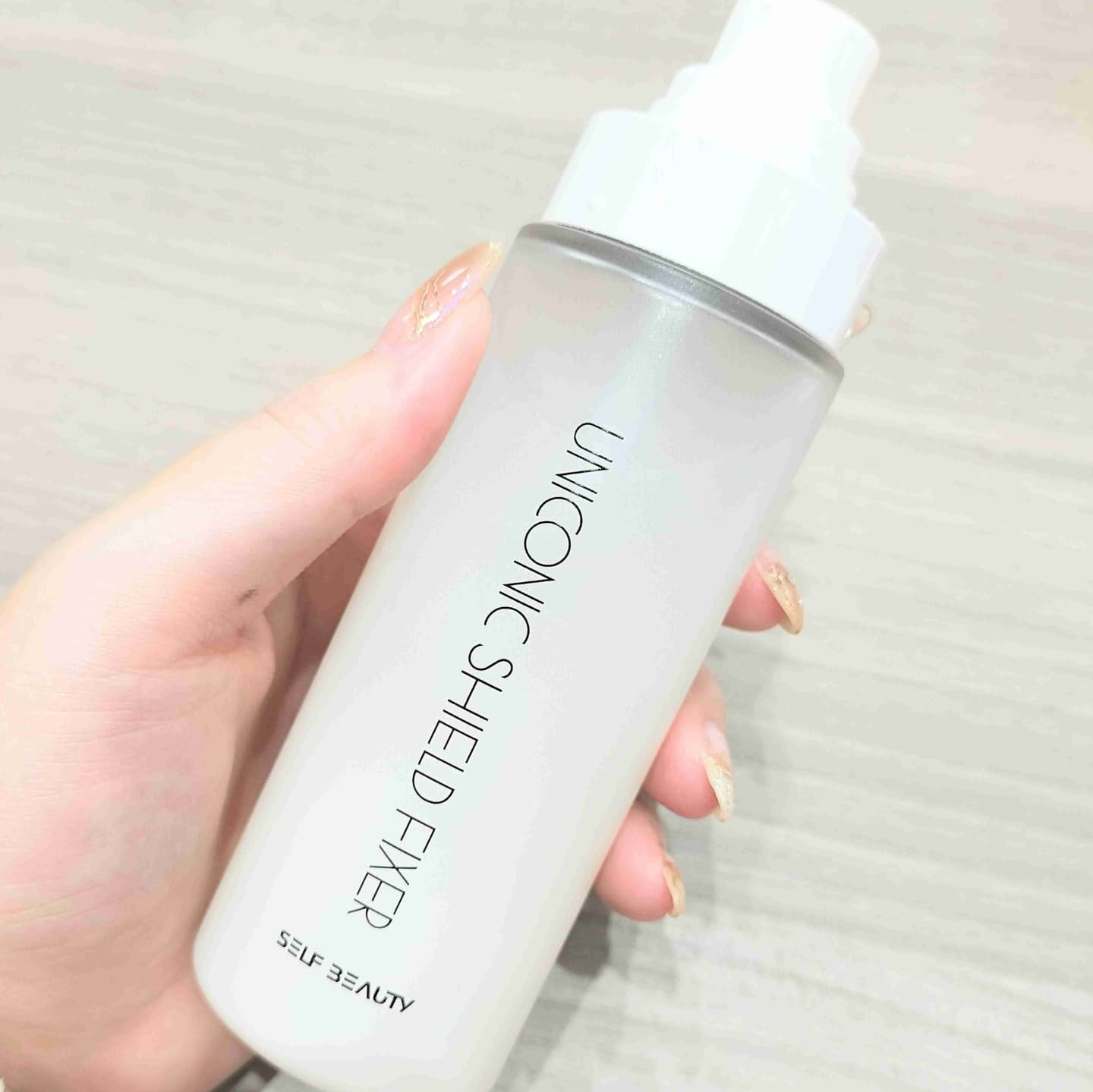 ユニコーン メイクアップグローフィックスミスト/SELF BEAUTY/フィックスミストを使ったクチコミ（3枚目）