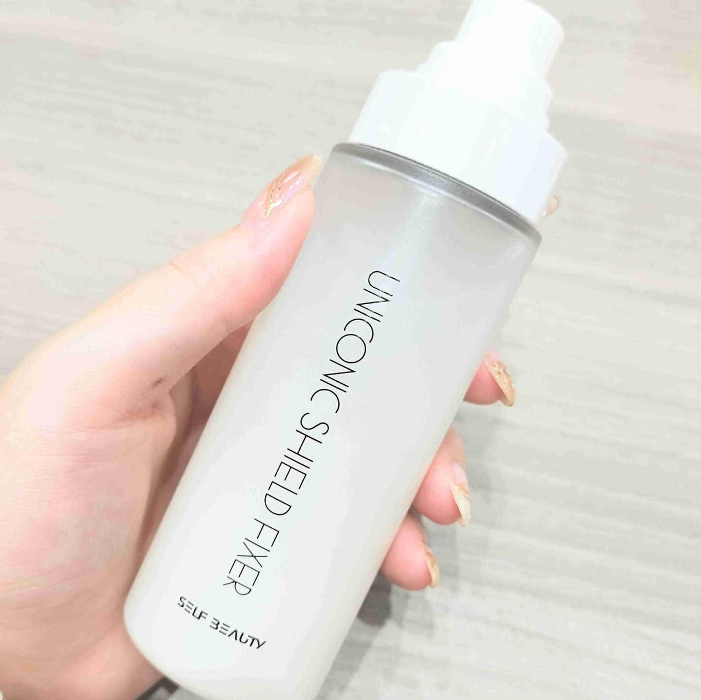 ユニコーン メイクアップグローフィックスミスト/SELF BEAUTY/フィックスミストを使ったクチコミ(3枚目)