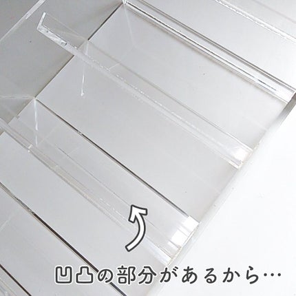 アクリルボトルスタンド3段/無印良品/その他化粧小物を使ったクチコミ(3枚目)