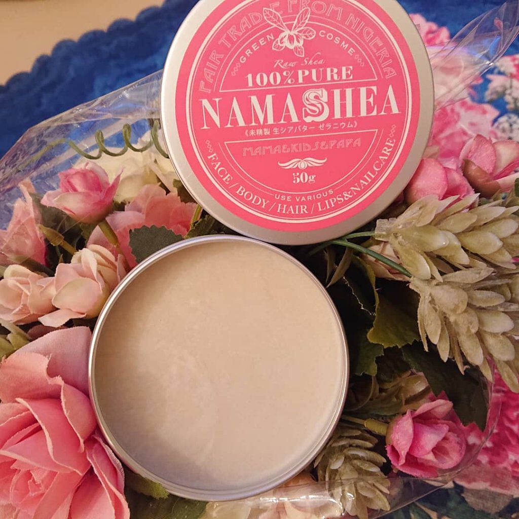 ナマシア 高保湿生シアバター ゼラニウムの香り/ナマシア/フェイスクリームを使ったクチコミ（1枚目）