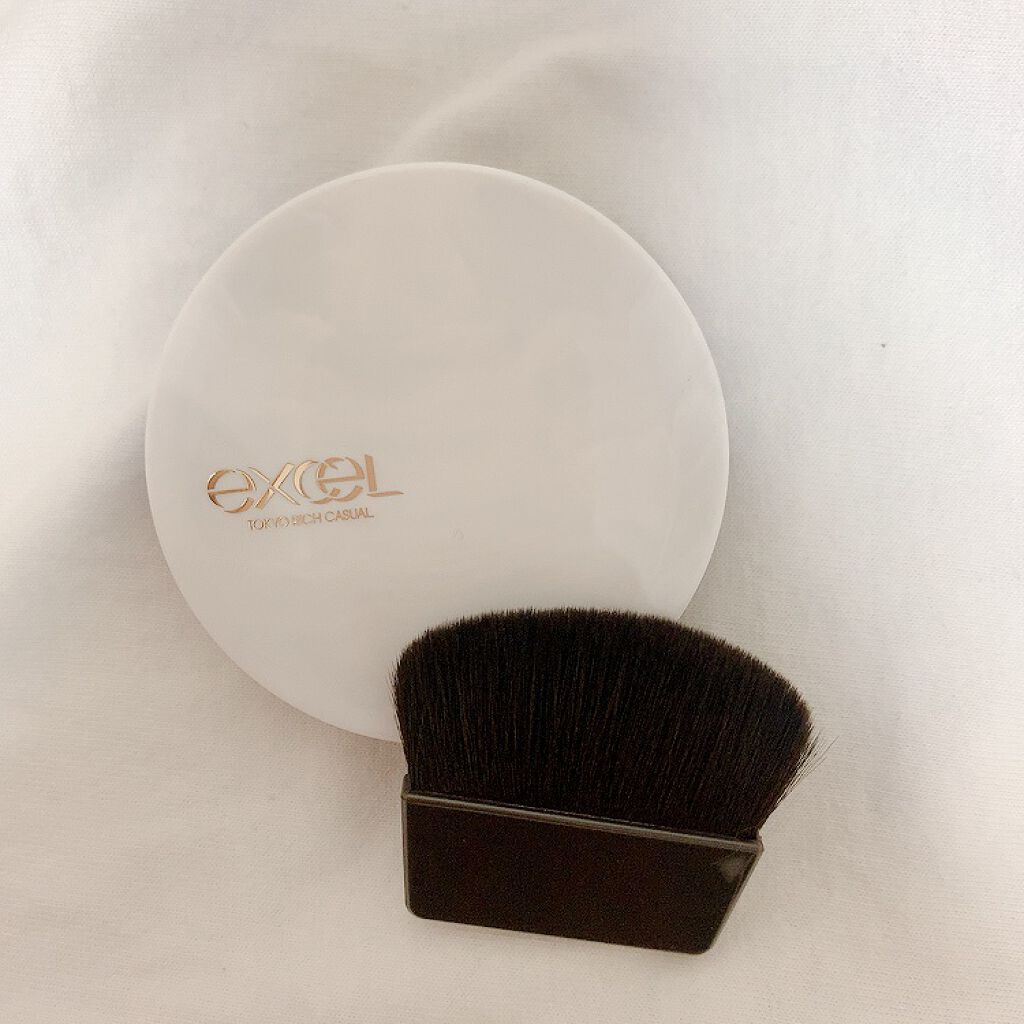 ラスタリングシアーパウダー/excel/プレストパウダーを使ったクチコミ（1枚目）