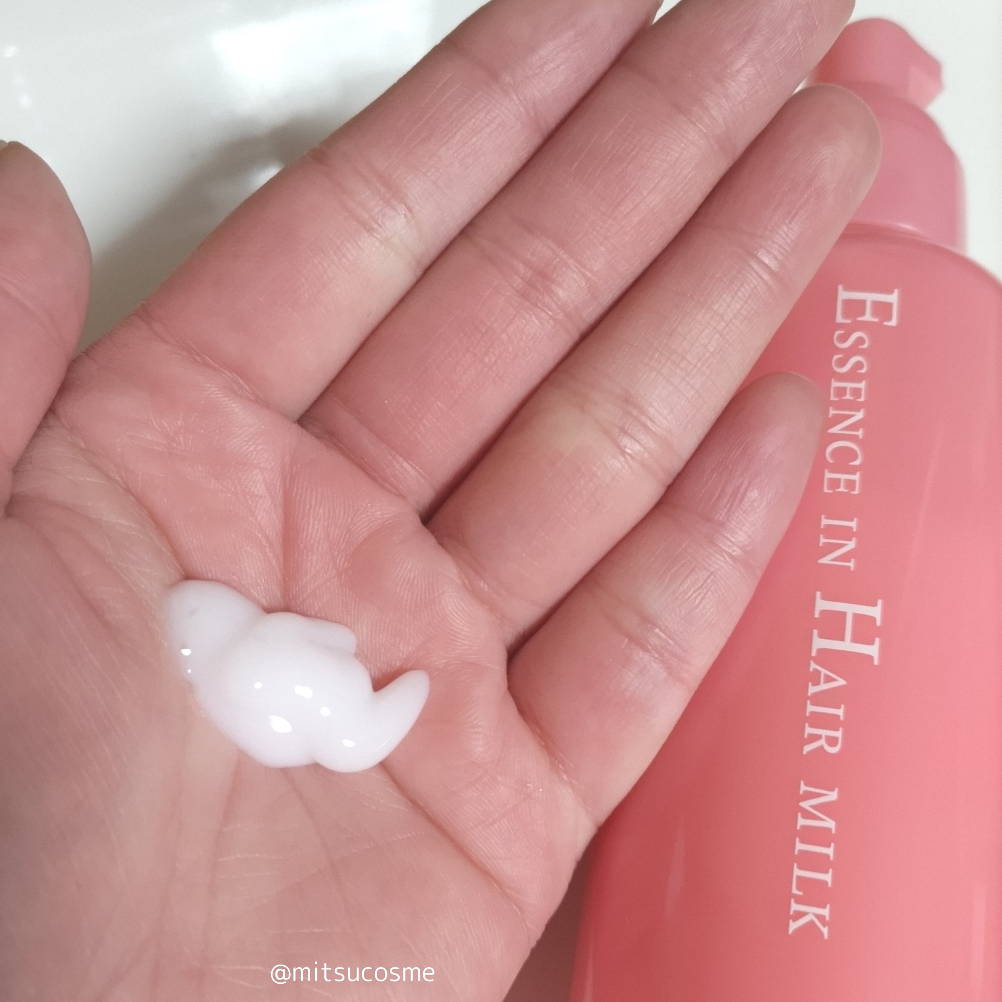 エッセンスインヘアミルク/オルビス/ヘアミルクを使ったクチコミ（2枚目）