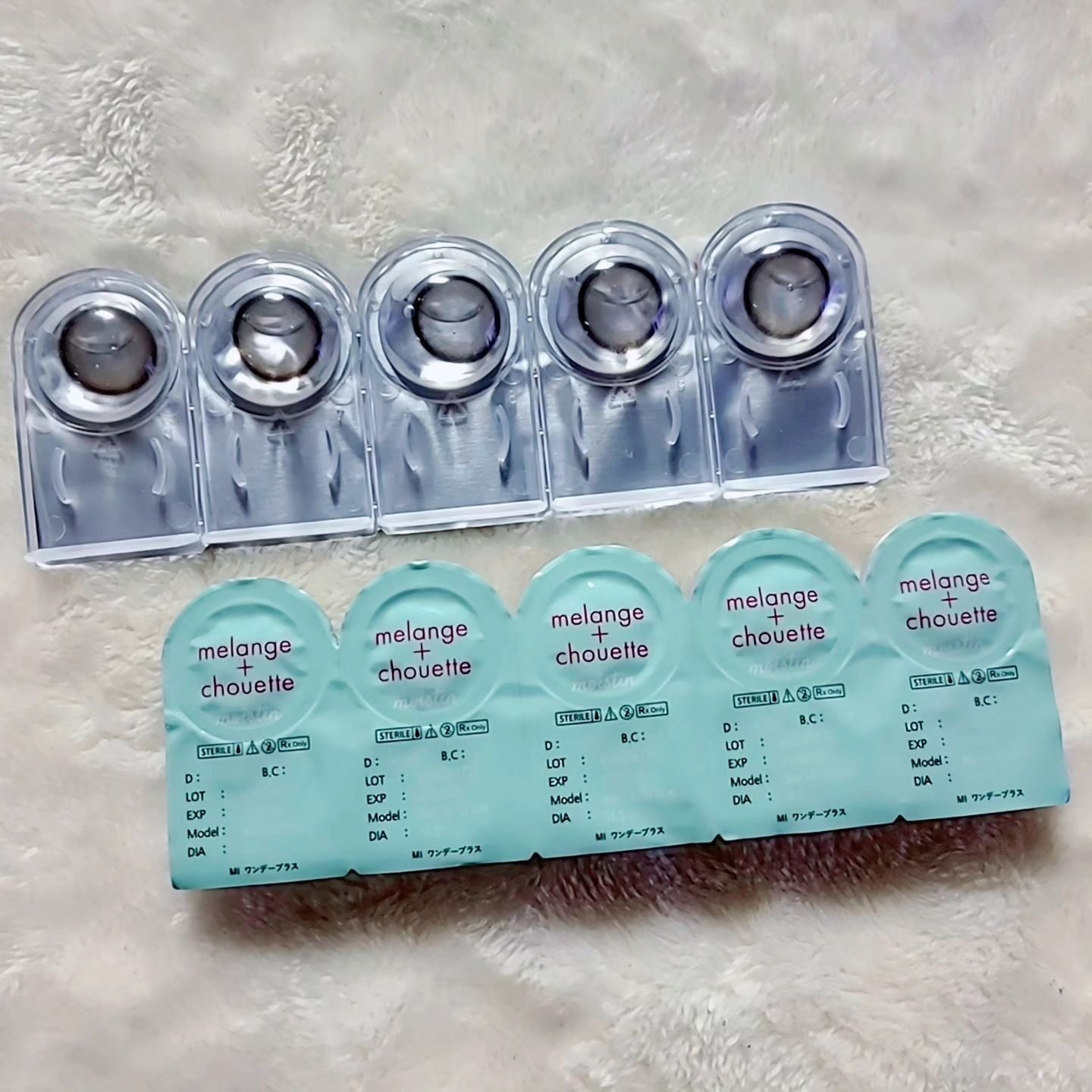 メランジェ シュエット ワンデー/melange+chouette/ワンデー（１DAY）カラコンを使ったクチコミ（3枚目）