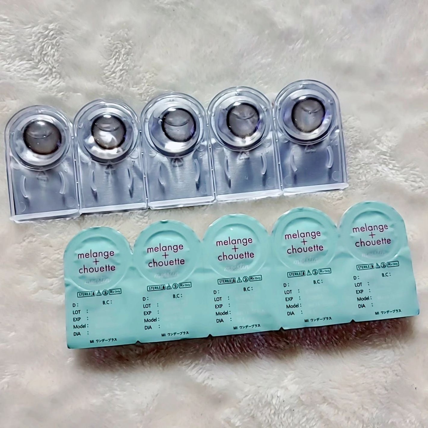 メランジェ シュエット ワンデー/melange+chouette/ワンデー(1DAY)カラコンを使ったクチコミ(3枚目)