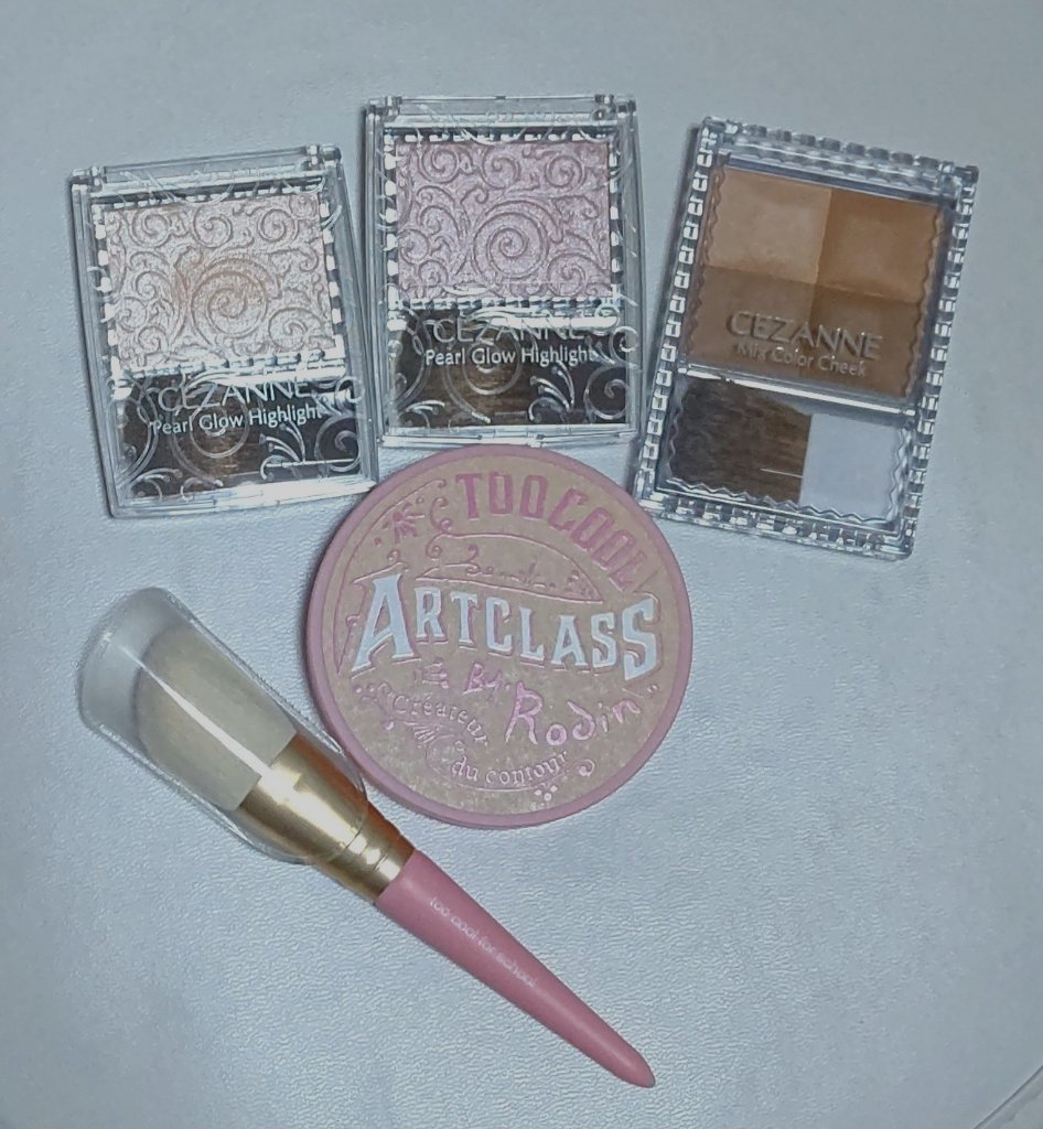 ミックスカラーチーク/CEZANNE/パウダーチークを使ったクチコミ（1枚目）