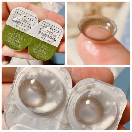 LA FILLE (ラ・フィーユ)/LA FILLE/カラーコンタクトレンズを使ったクチコミ(1枚目)