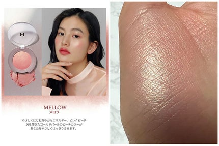 トゥルーディメンショングロウチーク/hince/パウダーチークを使ったクチコミ(4枚目)