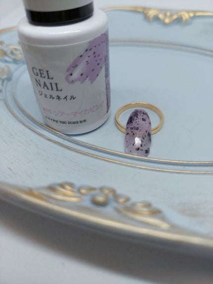 ジェルネイルDA 40 シアーマイカピンク/IDATE/ジェルネイルの画像