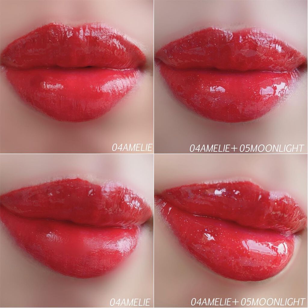 フラッフィリップティント/BLESSED MOON/リップティントを使ったクチコミ(4枚目)