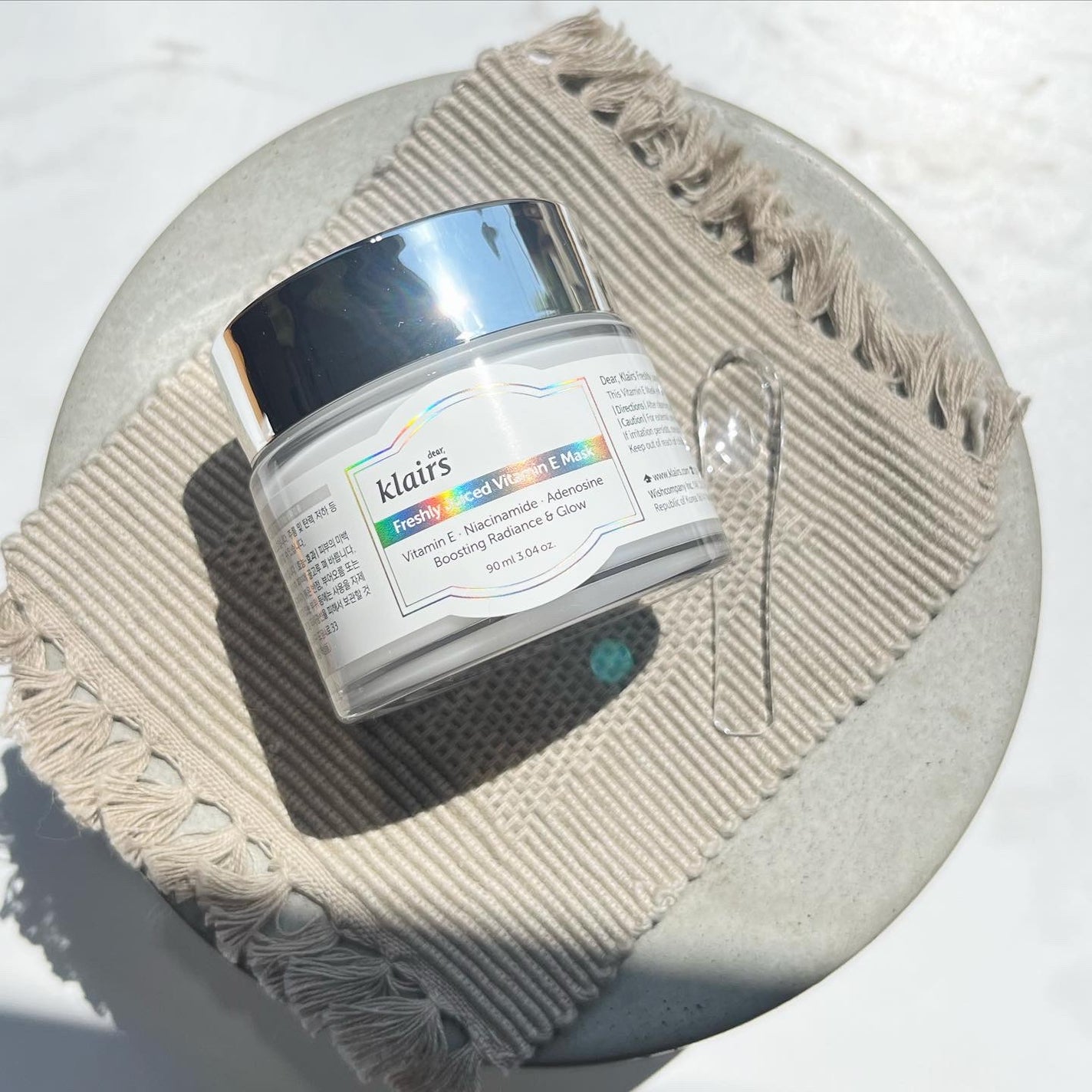 フレッシュリージュースドビタミンEマスク(90g)/Klairs/フェイスクリームを使ったクチコミ(2枚目)