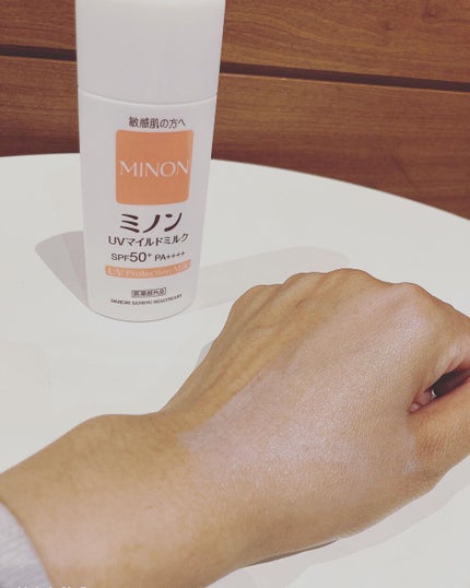 ミノンUVマイルドミルク/ミノン/日焼け止めミルクを使ったクチコミ(1枚目)