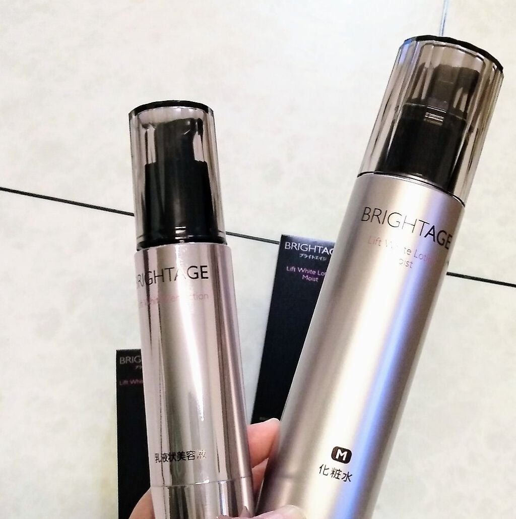 リフトホワイト ローション モイスト/BRIGHTAGE/化粧水を使ったクチコミ(1枚目)