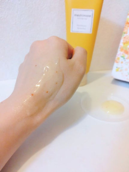 ゴマージュシュガー オスマンサス/meshimase/ボディスクラブを使ったクチコミ(3枚目)