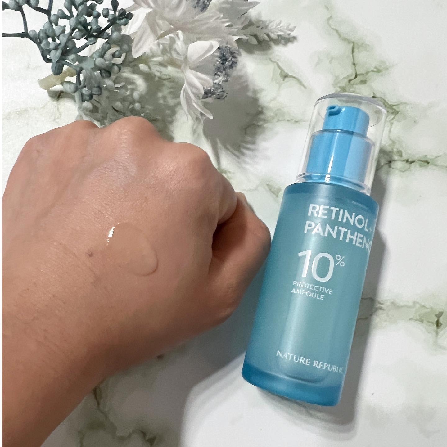 レチノールパンテノール10プロテクティブアンプル/ネイチャーリパブリック/美容液を使ったクチコミ（3枚目）