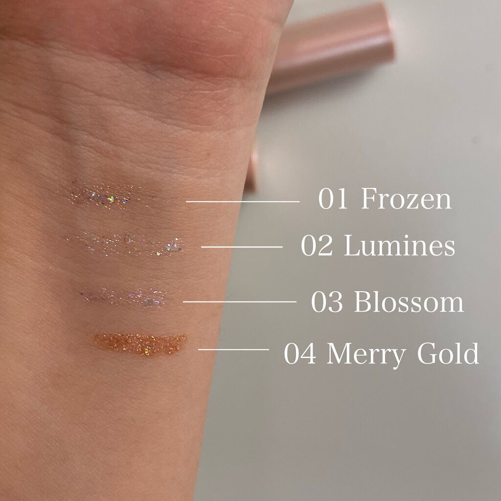 ブリンリキッドグリッターライナー/BLING GLOW/グリッターを使ったクチコミ（3枚目）