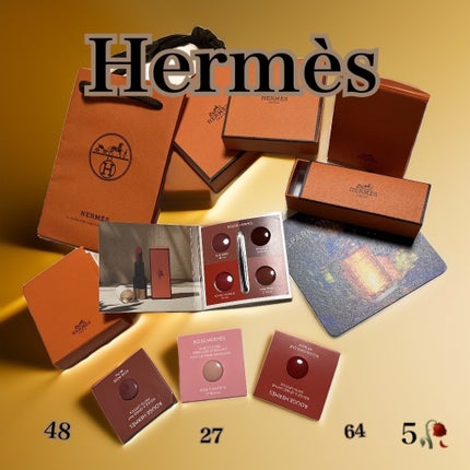 〈ルージュ・エルメス〉 ルージュ ア レーヴル サティネ/エルメス/口紅を使ったクチコミ(1枚目)