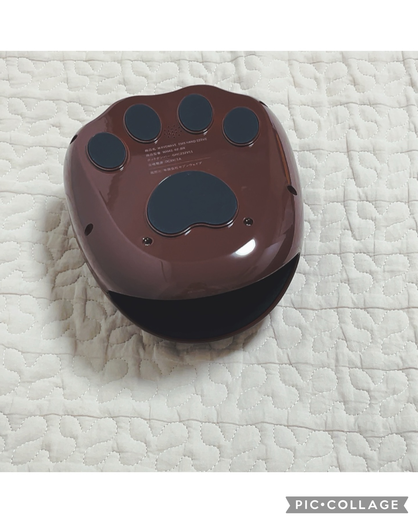 EMS POCKET HEAT NECK/WAVEWAVE/美顔器・マッサージを使ったクチコミ（3枚目）