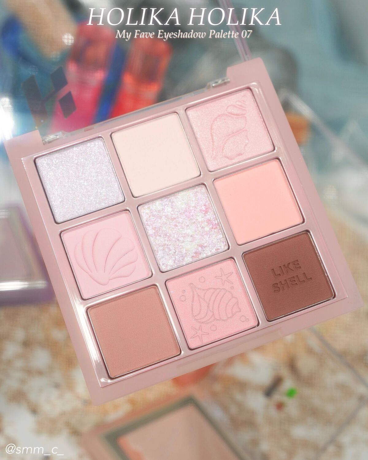 マイフェイブムードアイパレット 9カラー/HOLIKA HOLIKA/アイシャドウパレットを使ったクチコミ(6枚目)