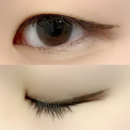 リキッド アイライナー/ちふれ/リキッドアイライナーを使ったクチコミ(6枚目)