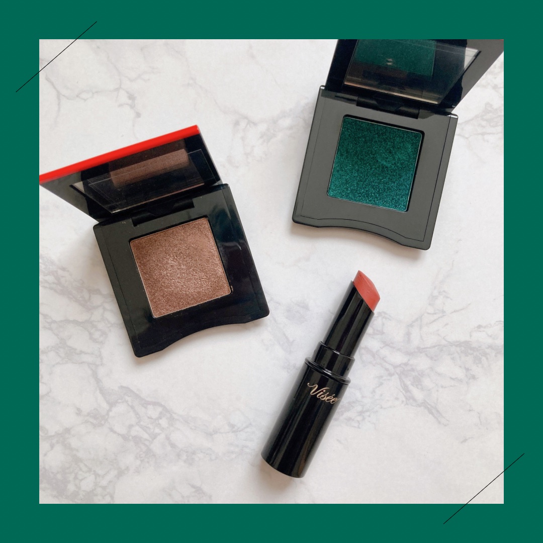 ポップ パウダージェル アイシャドウ 16 Zawa-Zawa Green/SHISEIDO/単色アイシャドウを使ったクチコミ（1枚目）