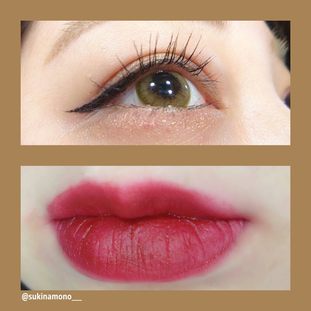 ワンチューブラーベルベットティント/CHICAY CHICO/リップティントを使ったクチコミ（2枚目）