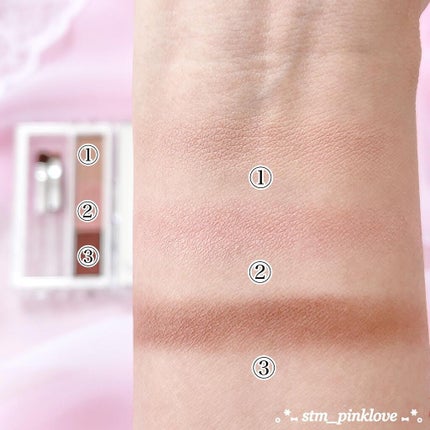 ジルスチュアート ニュアンスブロウパレット/JILL STUART/パウダーアイブロウを使ったクチコミ(5枚目)