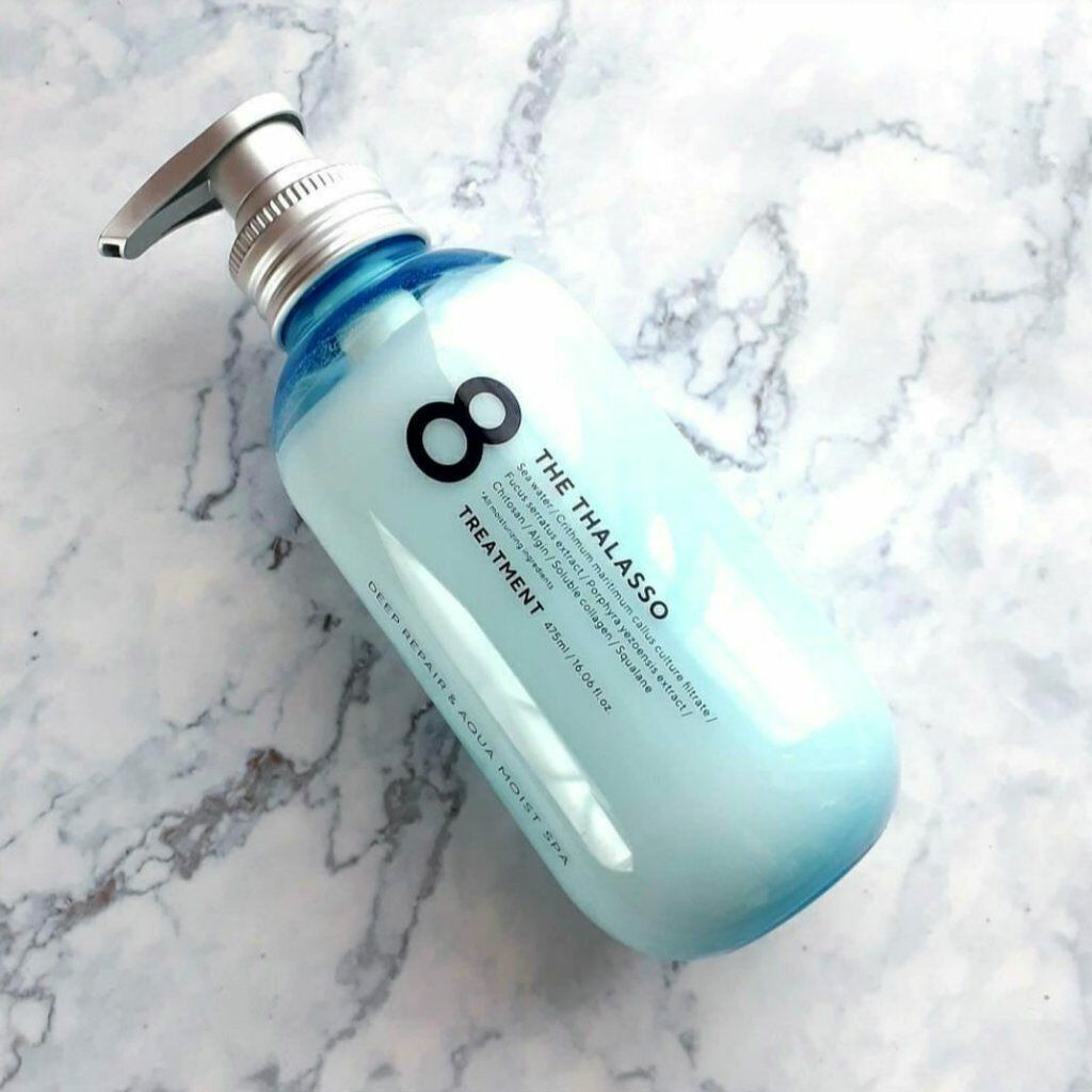 モイストシャンプー＆モイストトリートメント ミニプレシャンプー付き スパ限定キット/エイトザタラソ/シャンプー・コンディショナーを使ったクチコミ（2枚目）