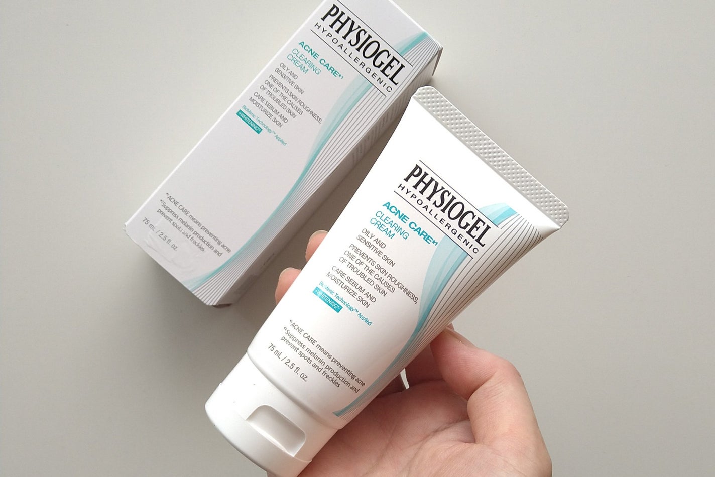 アクネケア クリアリング フェイシャル クリーム/PHYSIOGEL/フェイスクリームを使ったクチコミ(5枚目)