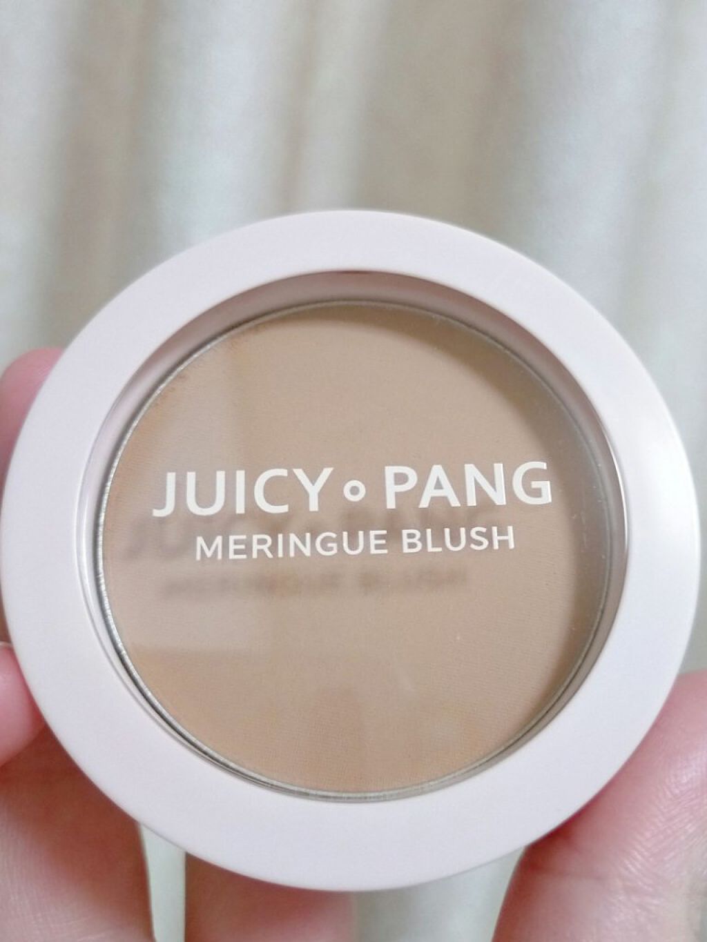 アピュー ジューシーパン メレンゲチーク/A’pieu/パウダーチークを使ったクチコミ（1枚目）