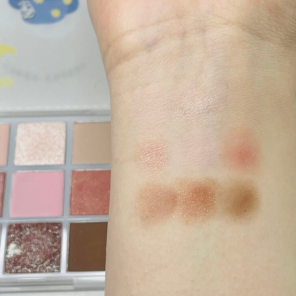 ムジークタイガープレイカラーアイズ/ETUDE/アイシャドウパレットを使ったクチコミ(3枚目)