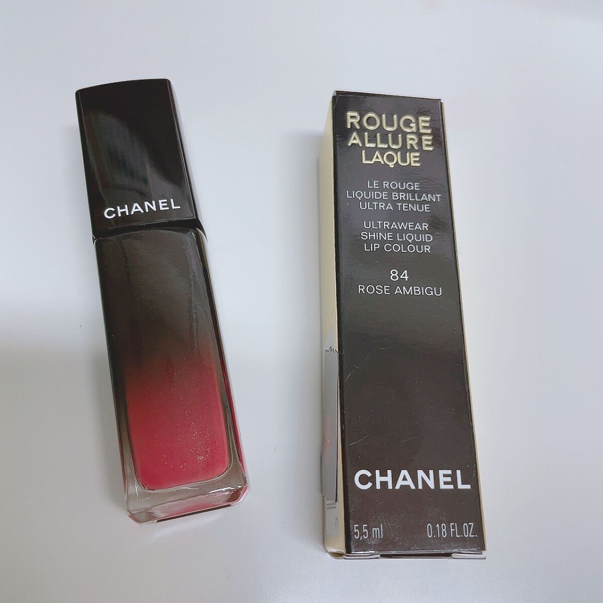 ルージュ アリュール ラック/CHANEL/口紅を使ったクチコミ(2枚目)