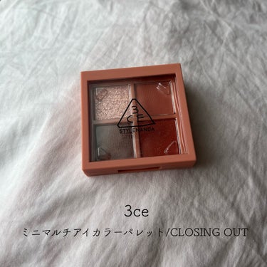 3CE MINI MULTI EYE COLOR PALETTE #CLOSING OUT/3CE/アイシャドウパレットの画像