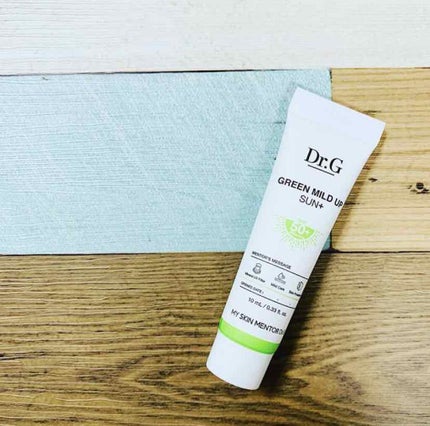 グリーンマイルドアップサンプラス/Dr.G/日焼け止めクリームを使ったクチコミ(1枚目)