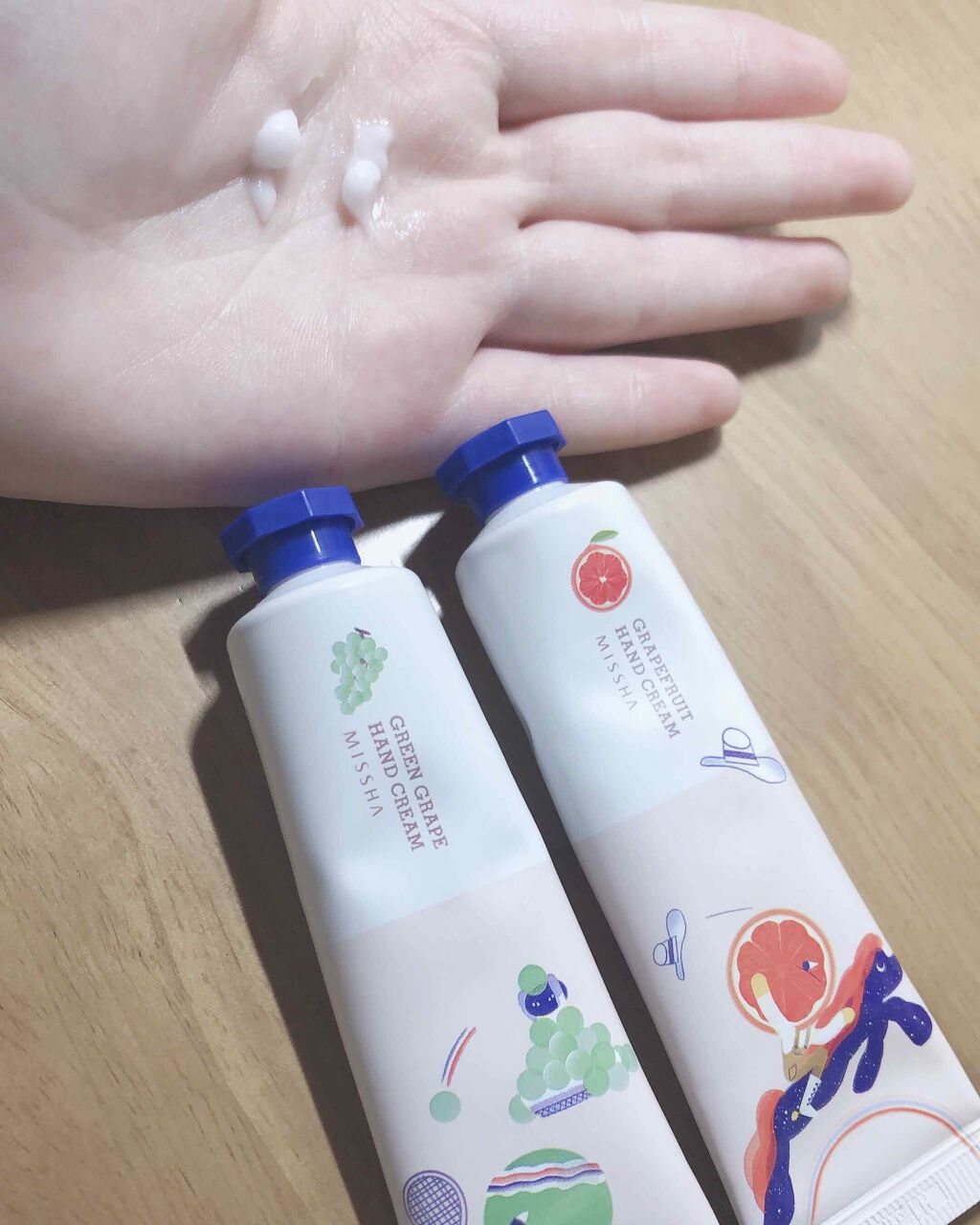 ラブシークレット ハンドクリーム(GG)/MISSHA/ハンドクリームを使ったクチコミ（2枚目）