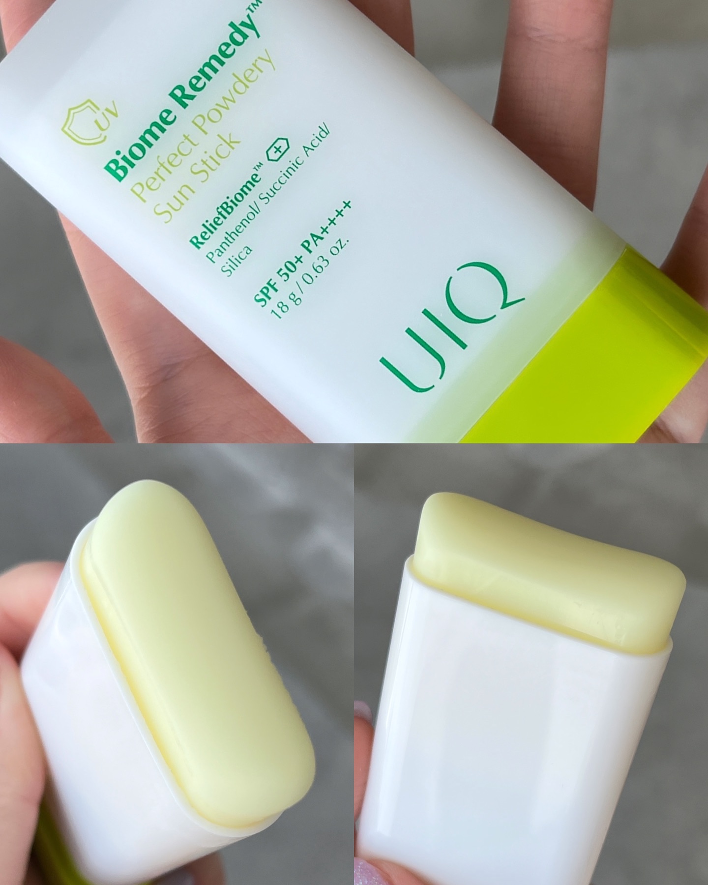 バイオームパーフェクトさらさらUVスティック/UIQ/日焼け止めスティックを使ったクチコミ（3枚目）