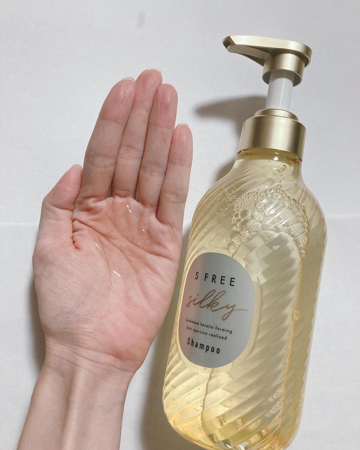 シャンプー シルキースムース／トリートメント シルキースムース /S FREE/市販シャンプーを使ったクチコミ（2枚目）