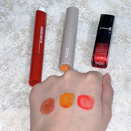 ブレンドベリー リップバルーン/BLEND BERRY/口紅を使ったクチコミ(3枚目)