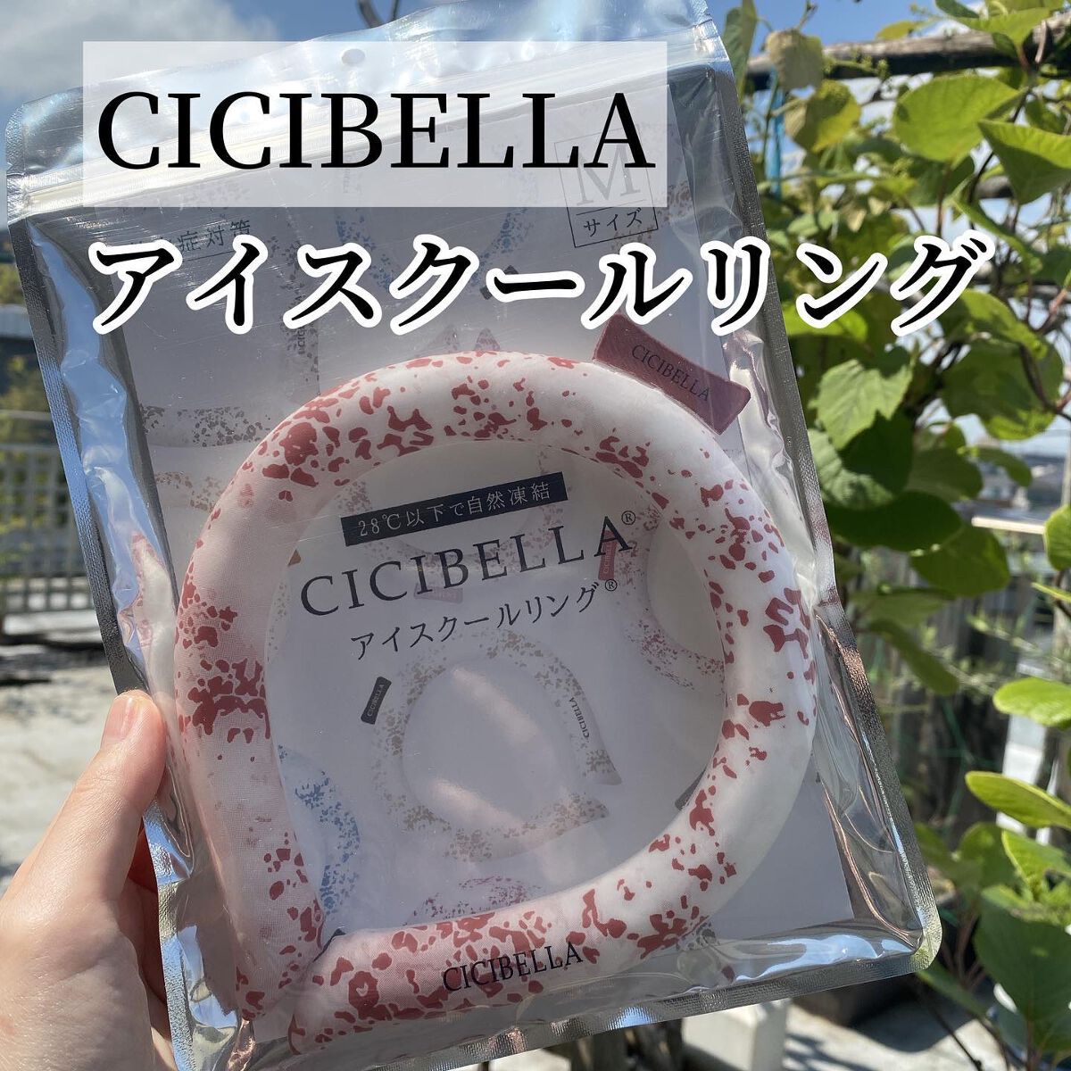 アイスクールリング/CICIBELLA/ボディグッズを使ったクチコミ（1枚目）