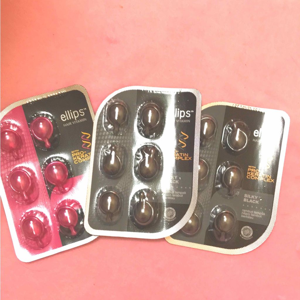 ヘアーオイル【トリートメント】/ellips/ヘアオイルを使ったクチコミ(1枚目)