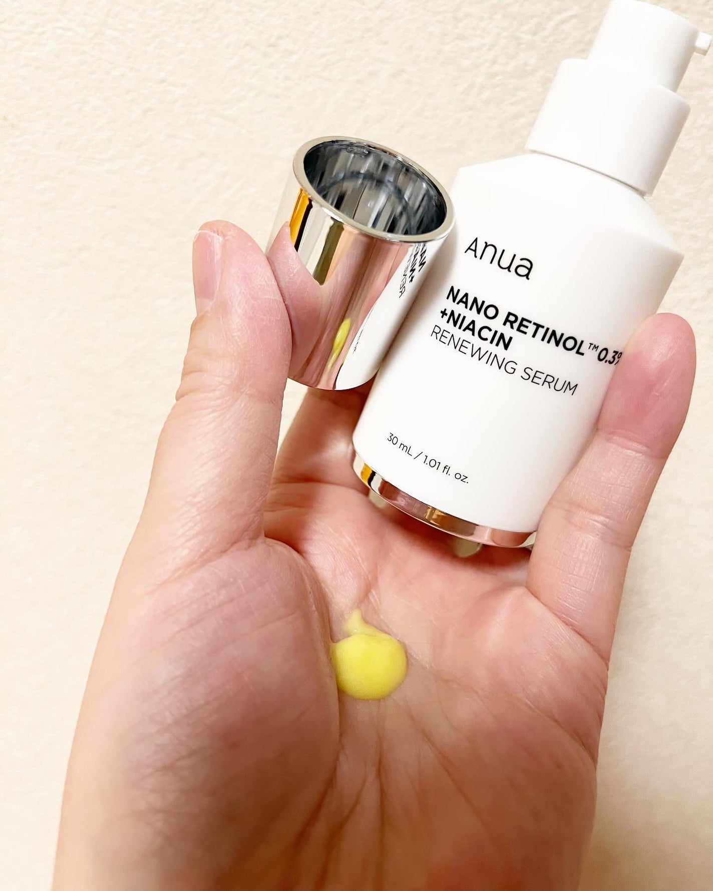 レチノール0.3 ナイアシンリニューイングセラム/Anua/美容液を使ったクチコミ(2枚目)